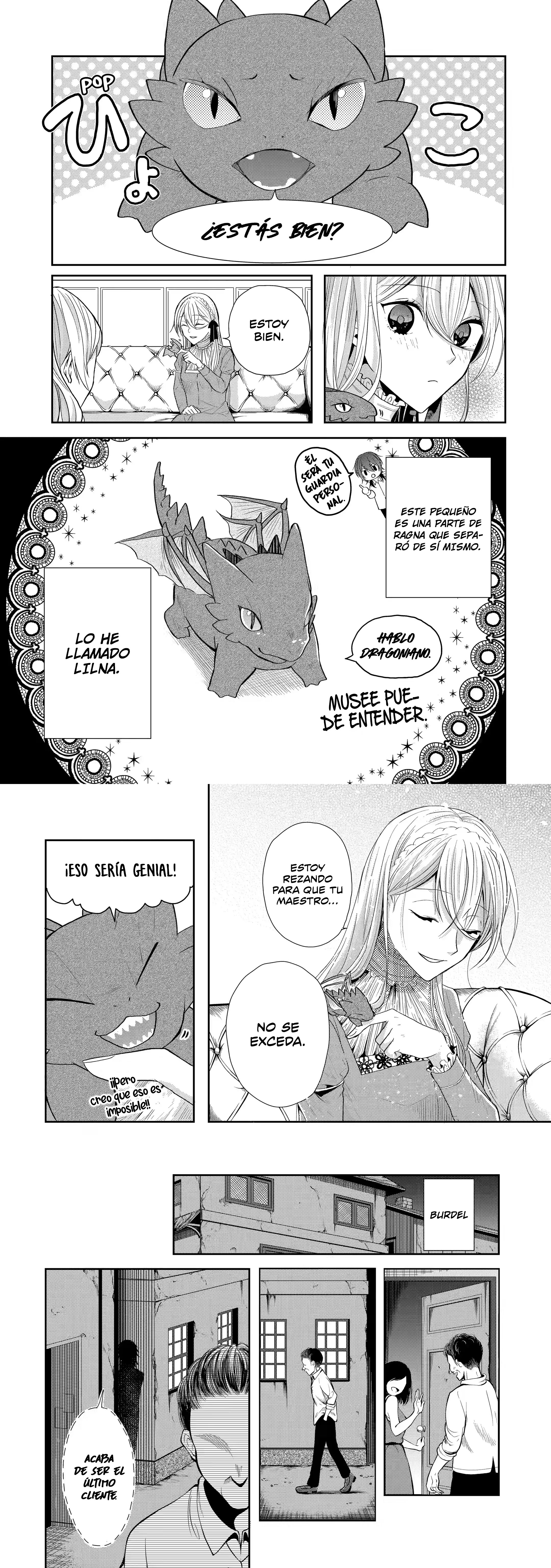 En su quinta vida, la villana vive con el dragón malvado. El dragón malvado de la ruina quiere mimar a su novia > Capitulo  > Page 3